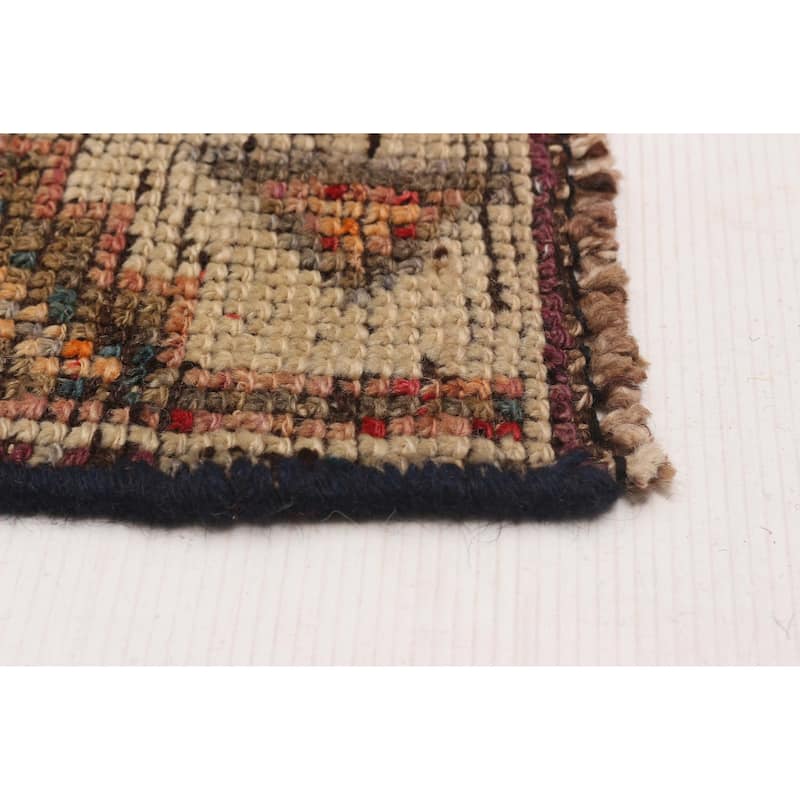 ECARPETGALLERY Hand-knotted Melis Vintage Red Wool Rug - 4'3 x 12'11