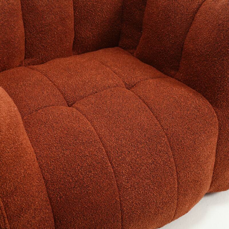 Floor Lazy Bean Bag Chair with Footstool for Adults, Kids