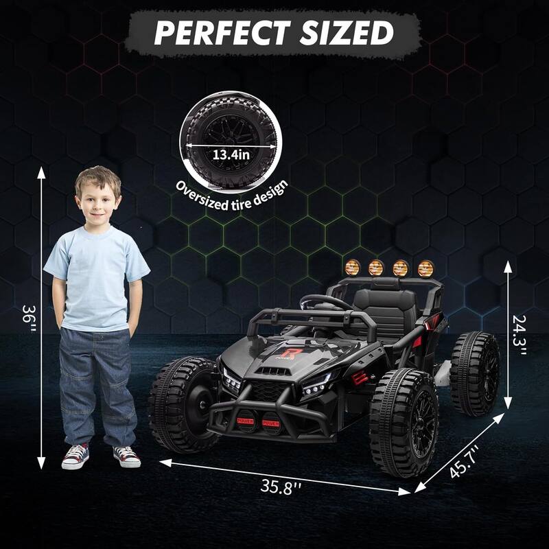 24v Kids Ride on UTV Electric Off-Road Car Toy with Remote Control for Kids Best Gifts