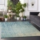 preview thumbnail 45 of 95, Nourison Passion Modern Abstract Area Rug 5'3" x 7'3" - Navy/Light Blue