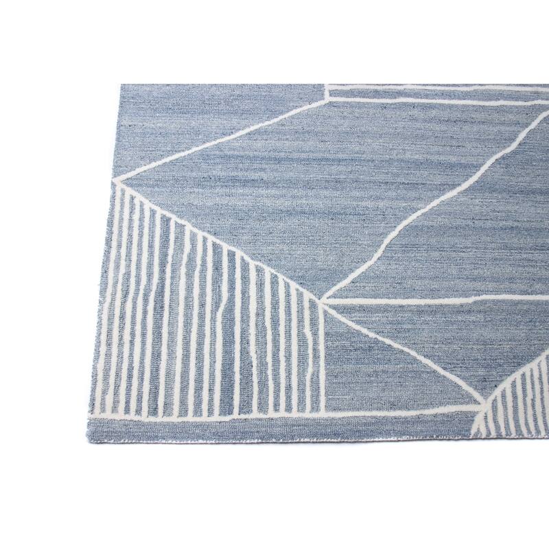 Bashian Rebekah Azure Transitional Area Rug