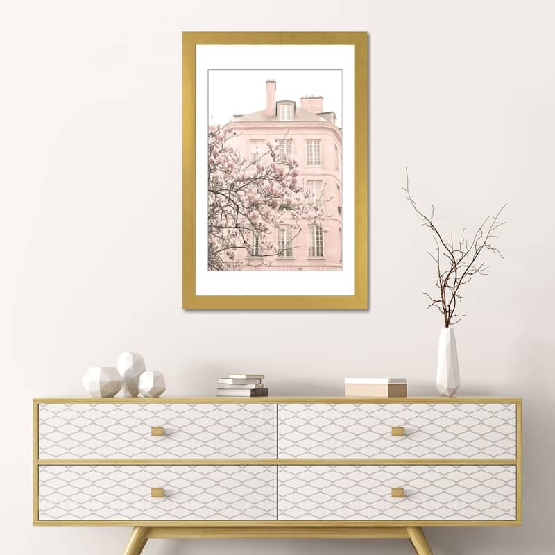 iCanvas "Paris In Blush Pink, Marais I" by Caroline Mint PFA