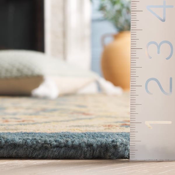 dimension image slide 7 of 8, SAFAVIEH Handmade Antiquity Izora Traditional Oriental Wool Rug