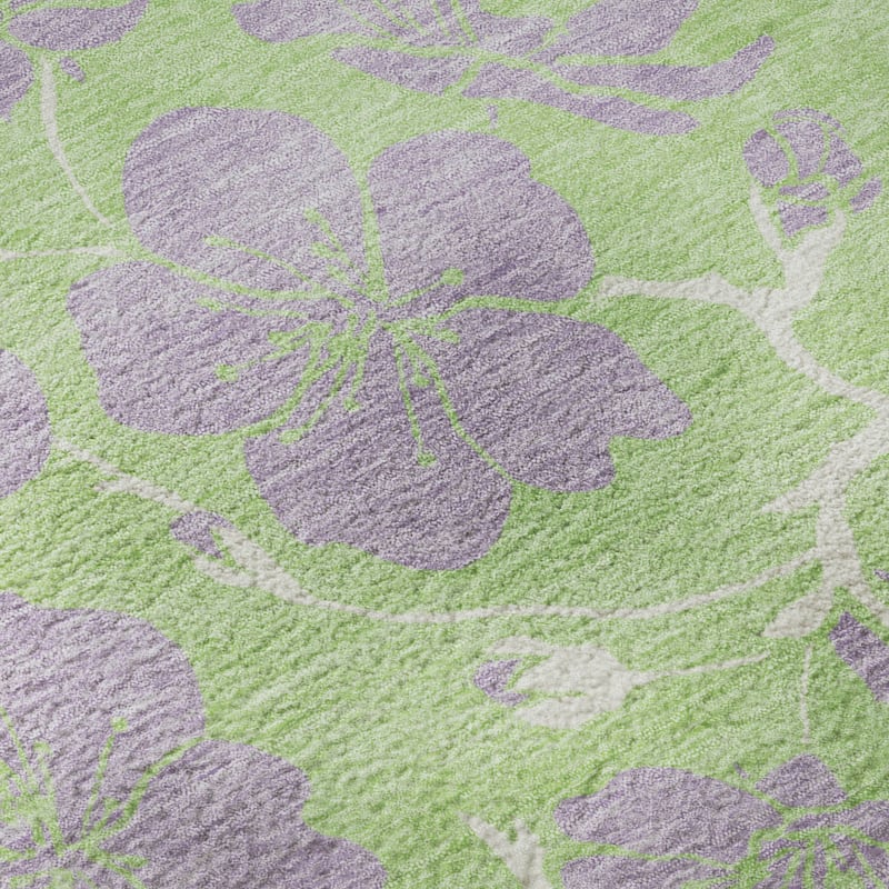 Premium Washable Super Soft Modern Floral Mayfield Rug