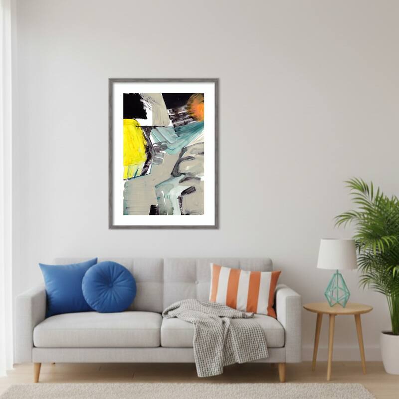 Other Stories No. 1 by Cartissi Wood Framed Wall Art Print