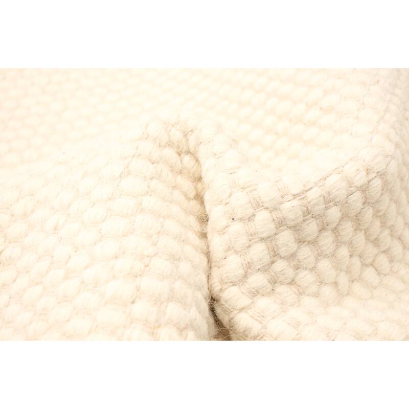 ECARPETGALLERY Hand Loomed Bungalow Wool Dhurrie