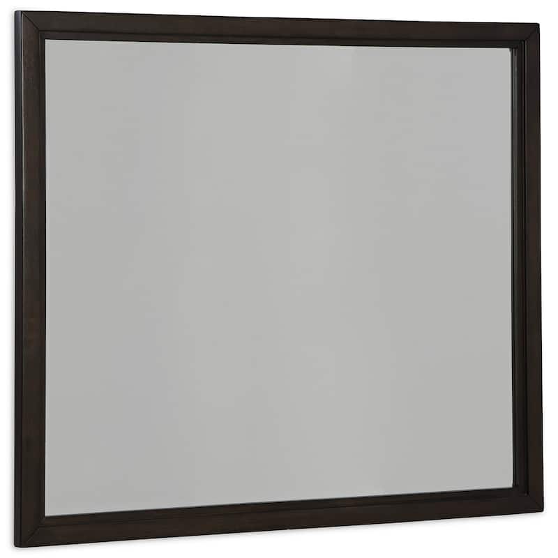 Signature Design by Ashley Neymorton Dark Brown Bedroom Mirror - 42"W x 1"D x 37"H