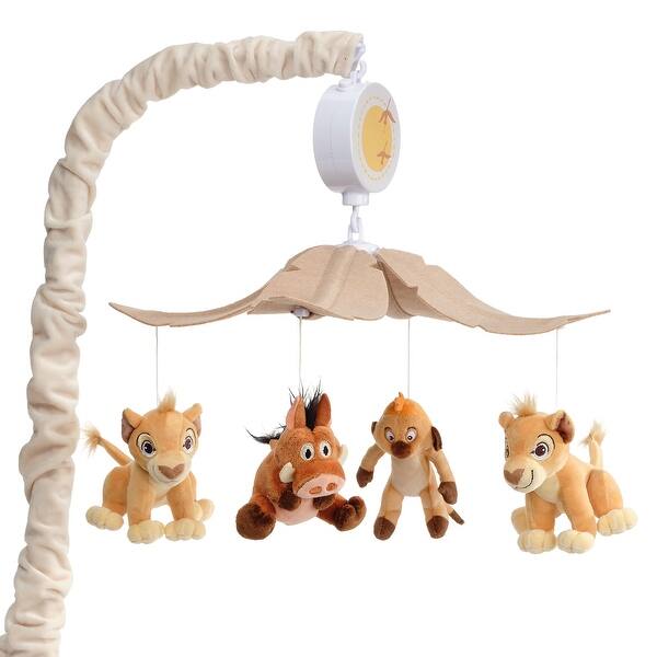 slide 2 of 6, Lambs & Ivy Disney Baby Lion King Safari Musical Baby Crib Mobile Soother Toy