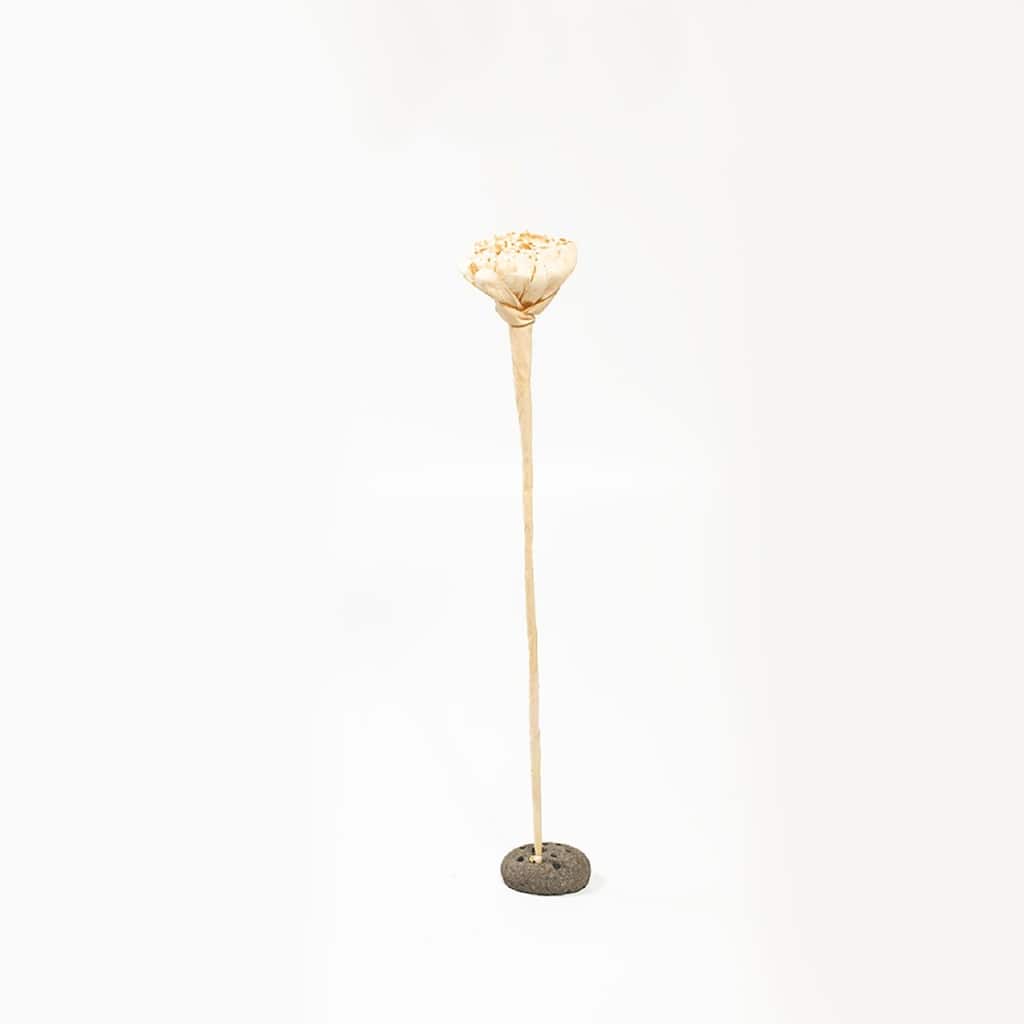 Peony Flower Tabletop Decoration - 25" - Cream