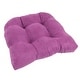 preview thumbnail 53 of 62, 19-inch U-Shaped Microsuede Chair Cushion (Set of 1, 2, or 4) Single - Ultra Violet