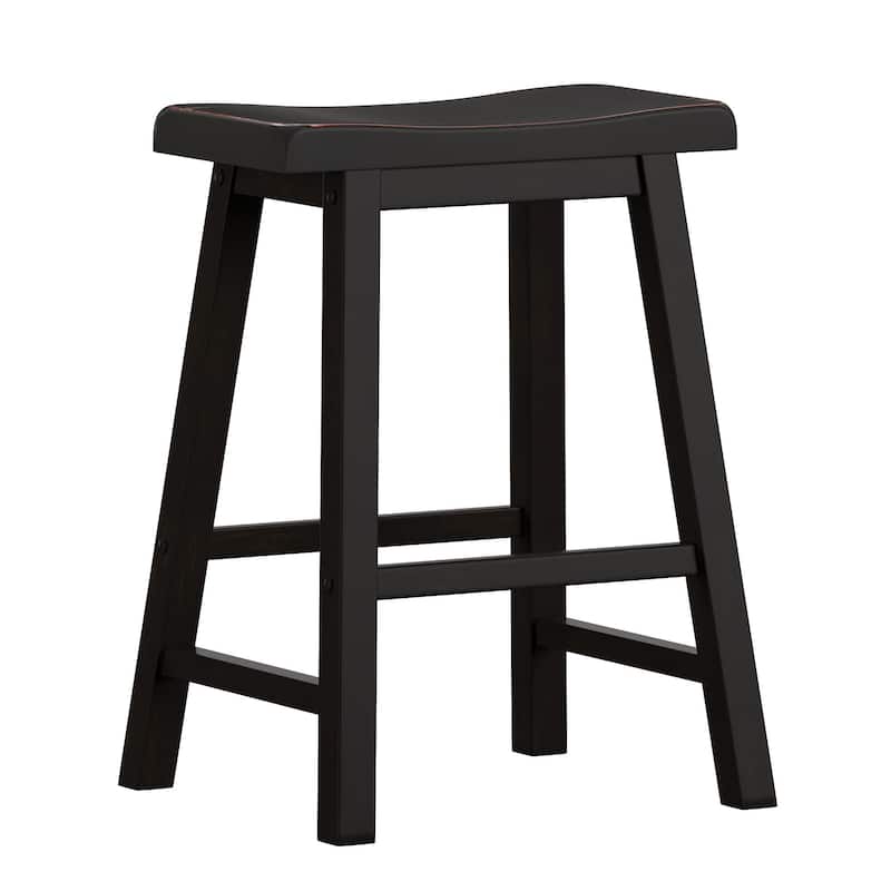 Salvador Saddle Seat Counter Stool (Set of 2) by iNSPIRE Q Bold