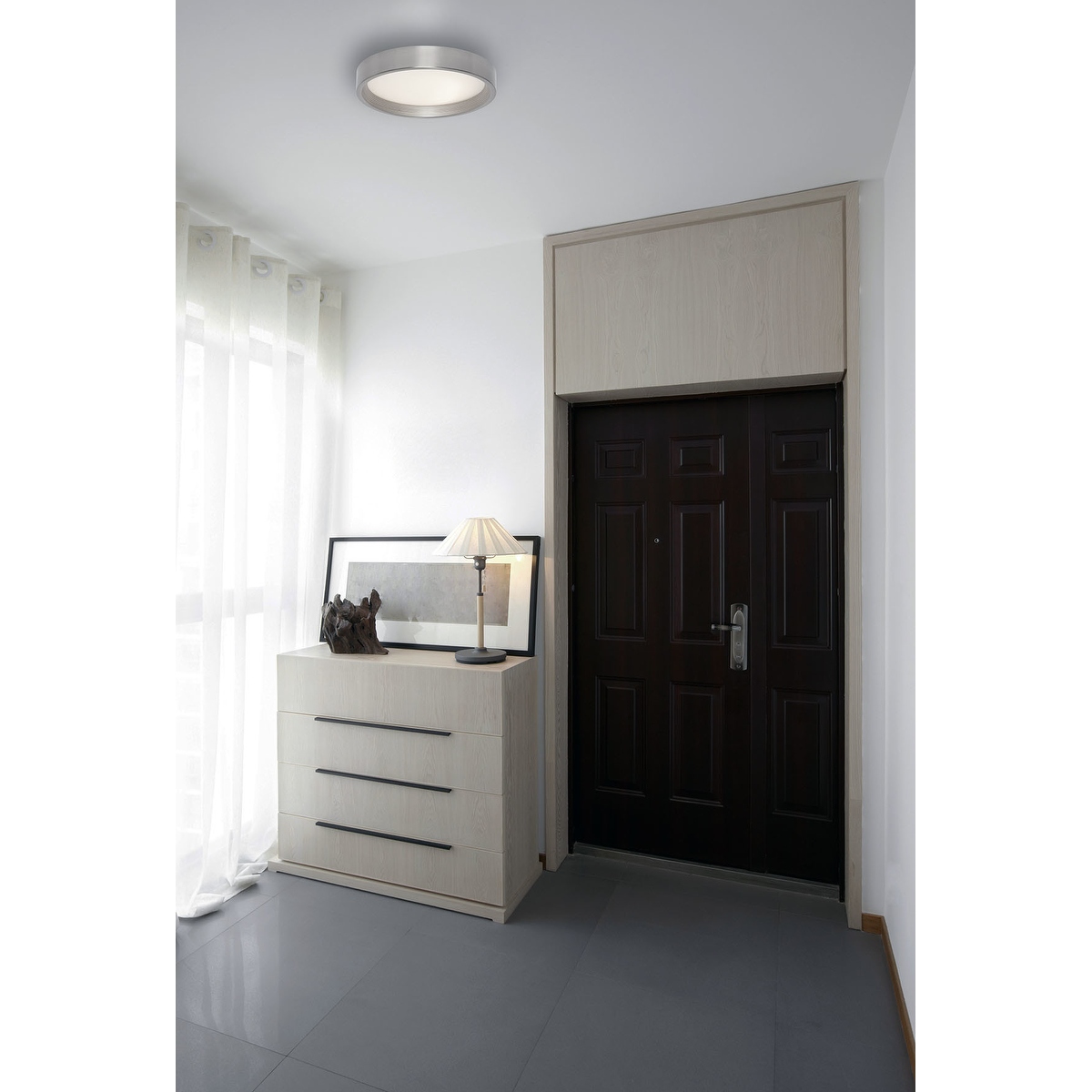Bazz solas flush mount ceiling light outlet