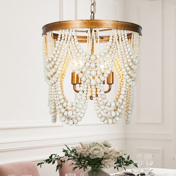 Beaded coastal chandelier new arrivals