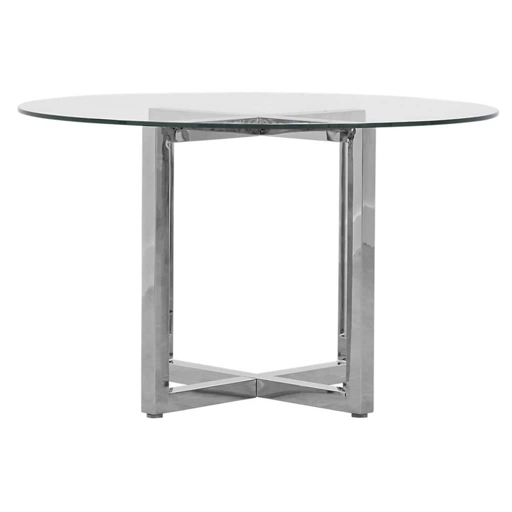 Amalfi 48" Glass Round Table