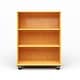 preview thumbnail 13 of 17, Tot Mate Open Single Sided Mobile Storage Locker, Write-on Wipe-off Markerboard Back, 48H