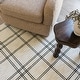preview thumbnail 6 of 11, Hunter Updated Plaid Beige/ Black Area Rug
