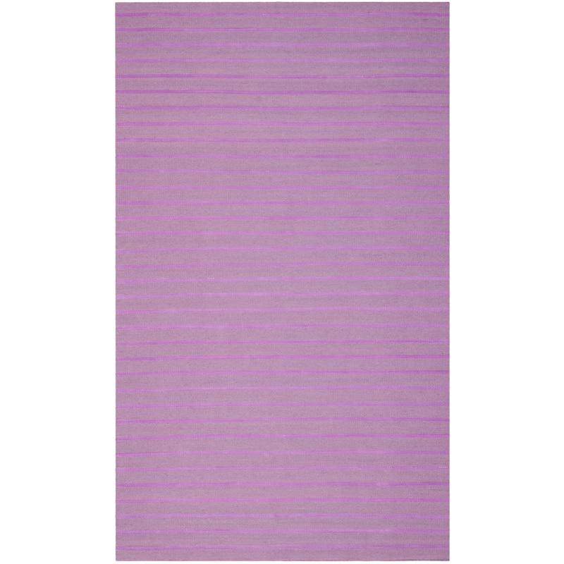 SAFAVIEH Handmade Flatweave Dhurries Purvoleta Modern Wool Rug