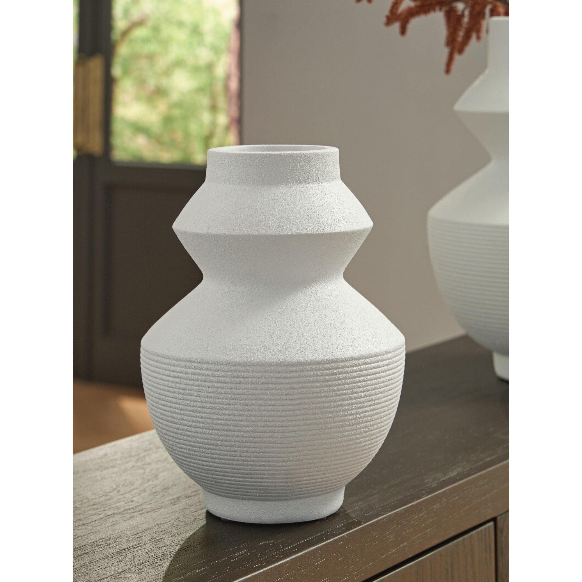 Signature Design by Ashley Naveen White Vase