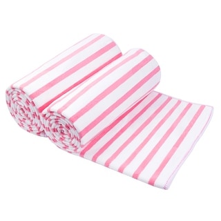 2-Piece Fleece Cabana Beach Towel Set Absorbent Pool Towels - On Sale - Bed  Bath & Beyond - 34123674