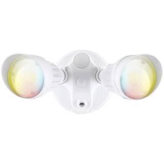 Adjustable LED Security Light with Photocell Dusk to Dawn, Color TEMP Selectable