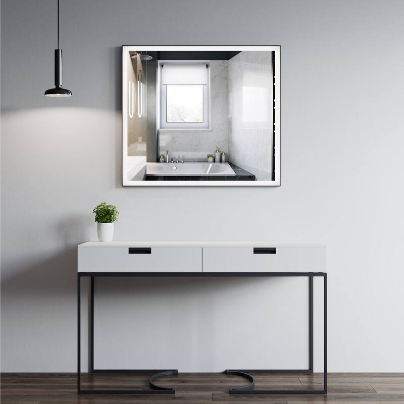 Faulkner LED Mirror - Rectangle 32" High