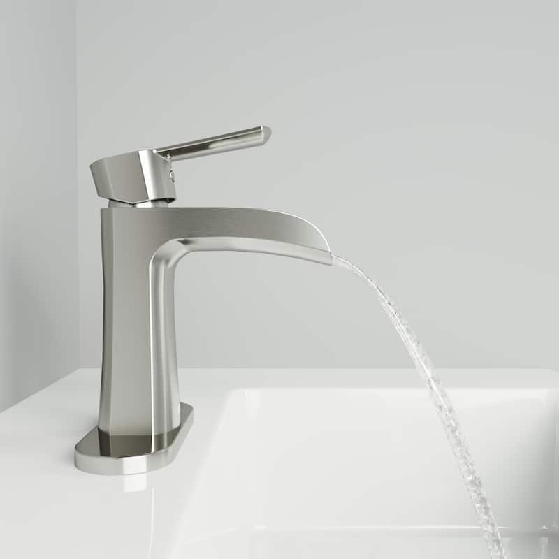 VIGO Paloma 7" H Single Handle Single Hole Bathroom Faucet Set