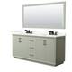 Option Light Green / Giotto Quartz Top / Matte Black
