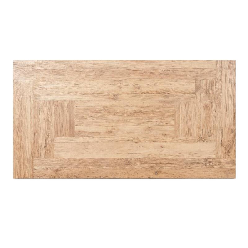 NADAAL STUDIOS Zephyrine, Rectangular Coffee Table - Aged Oak