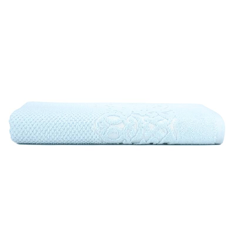East'N Blue Galata Turkish Cotton Bath Towel (Pack of 1) - Ice Blue