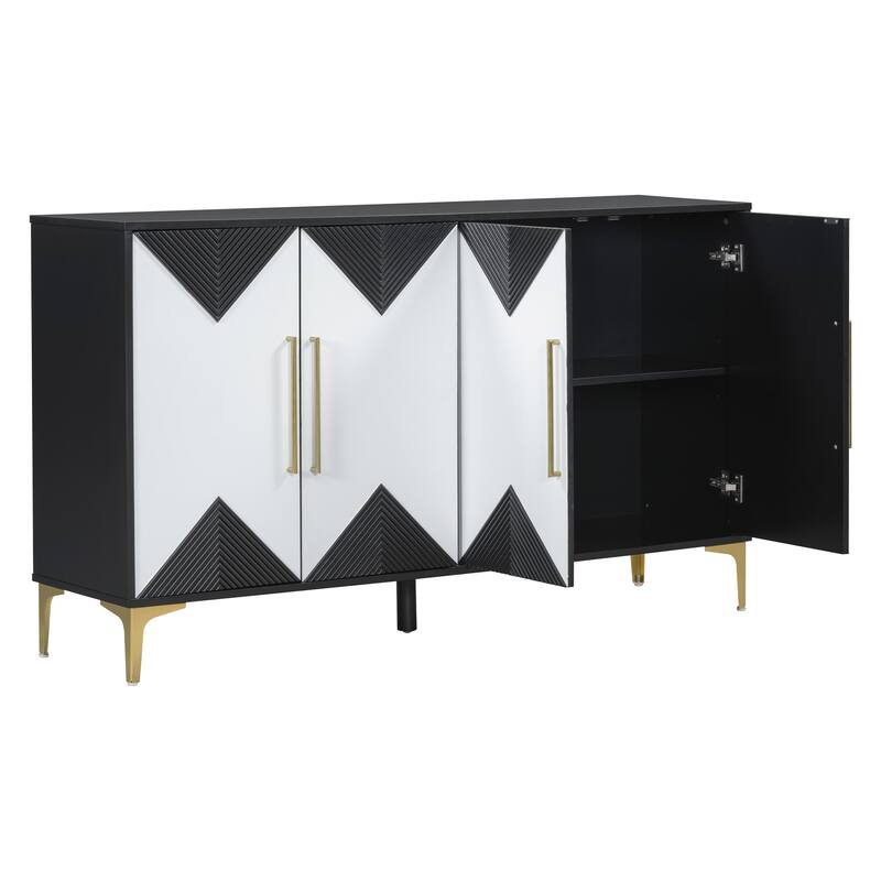 Unique Features of a Four-Door Cabinet