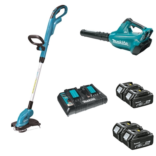 Makita 18v X2 Lxt Lithium Ion 36v Brushless Cordless String Trimmer Er Set Makita 18v X2 Lxt Lithium Ion 36v Brushless Cordless String Trimmer Er Set