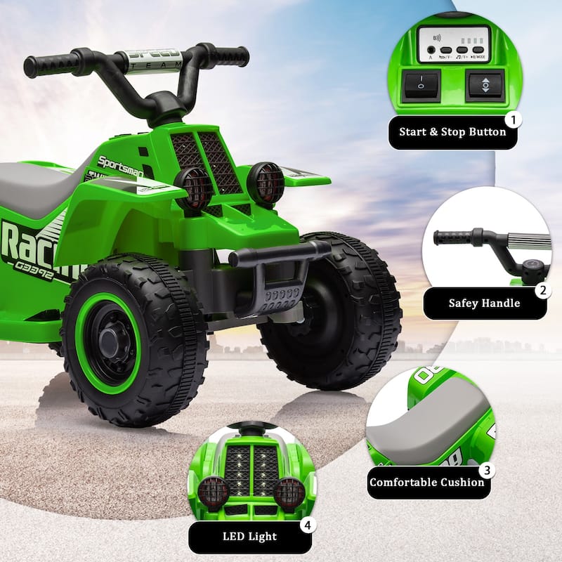 6V Kids Ride On Electric ATV