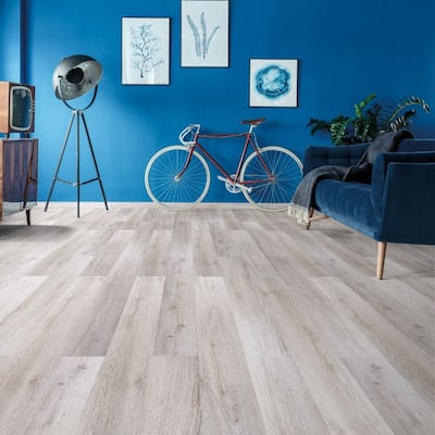The Tile Life Pike 6x48 White Almond SPC Vinyl Floor Tile
