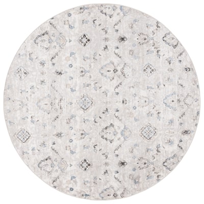 SAFAVIEH Quincy Sevli Floral Oriental Rug - 6'7" Round