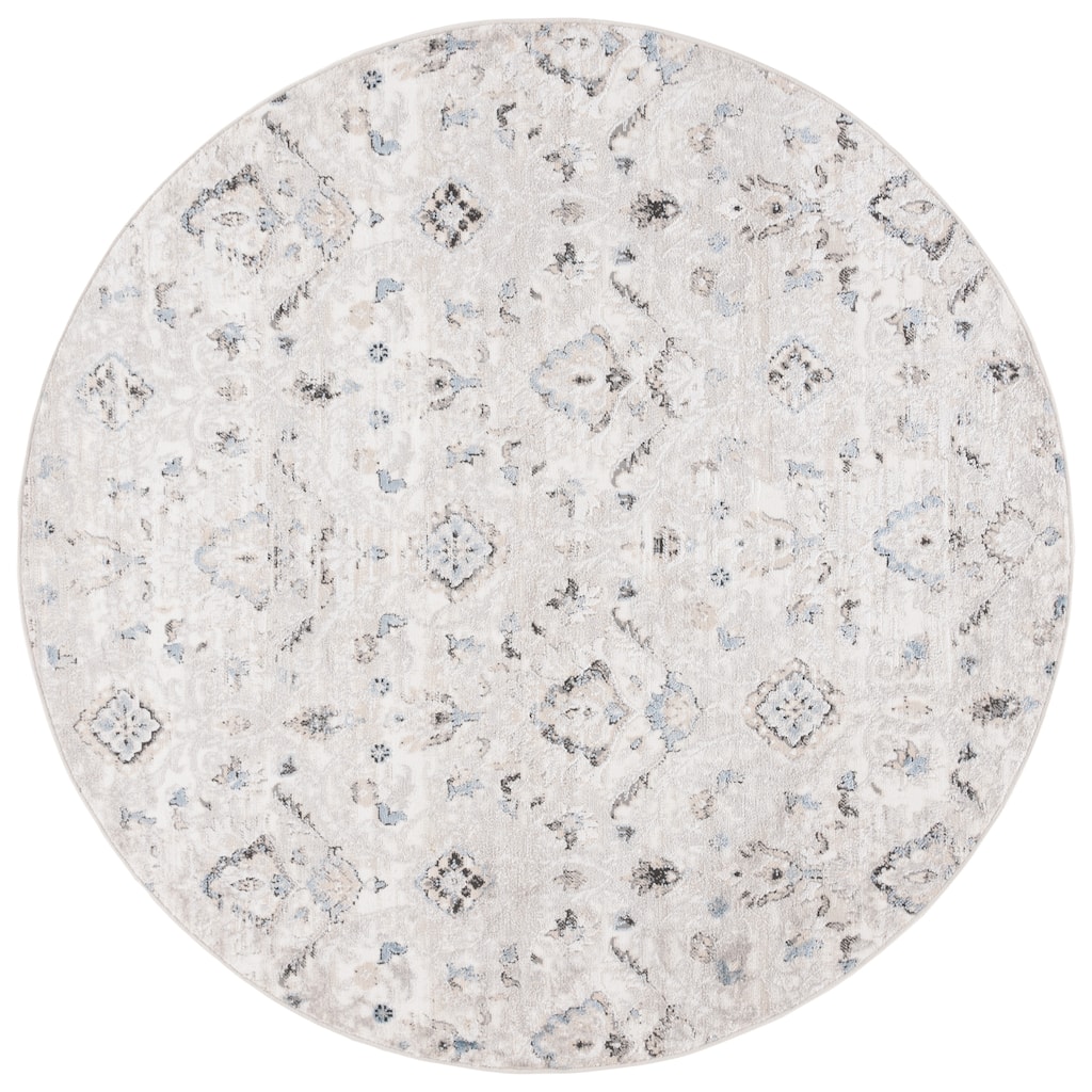SAFAVIEH Quincy Sevli Floral Oriental Rug - 6'7" Round