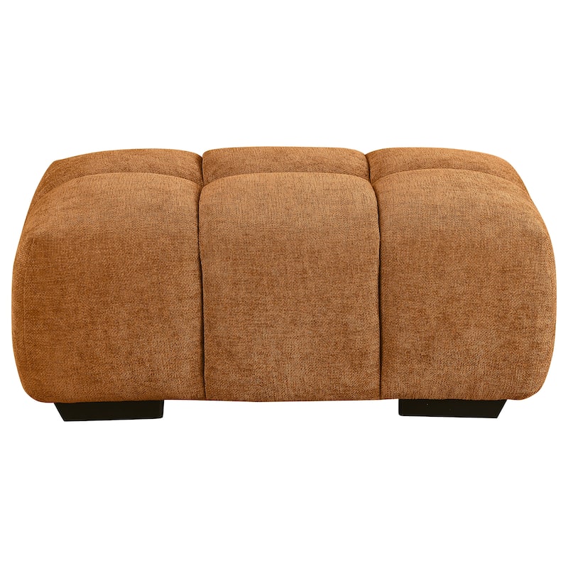 Camacho Rectangular Upholstered Tufted Ottoman