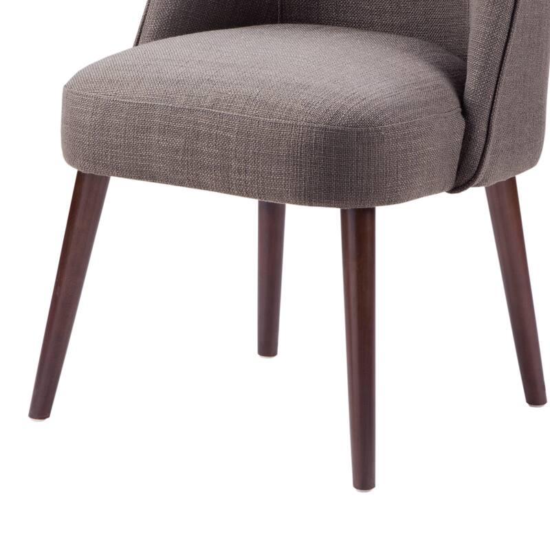 Madison Park Larkin Rounded Back Dining Chair - 22.25"w x 24.5"d x 34.6"h