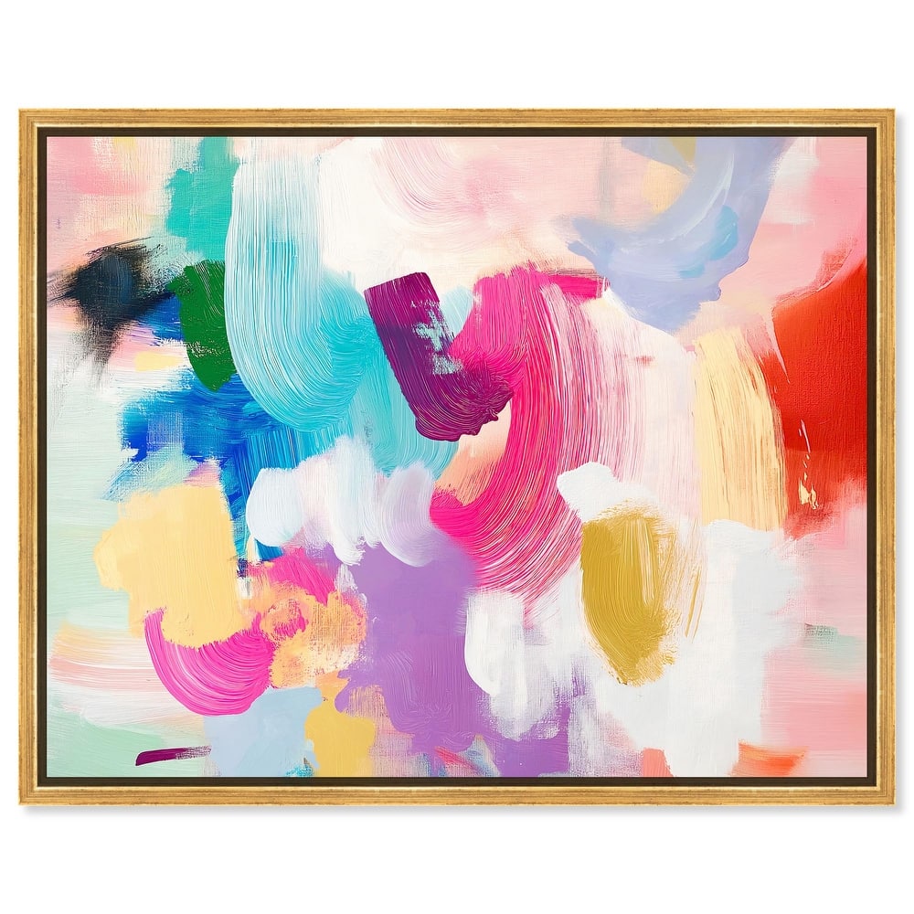 Pigment Play II Canvas by Art Remedy