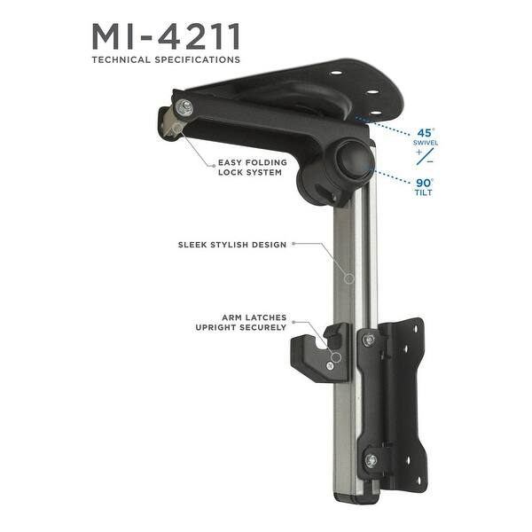 Shop Mount It Tv Ceiling Mount Kitchen Under Cabinet Tv