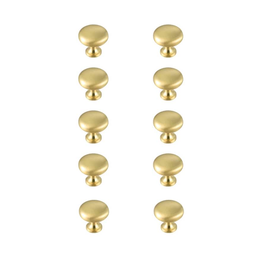 Carmen 1.2" Diameter Mushroom Knob Multipack (Set of 10)