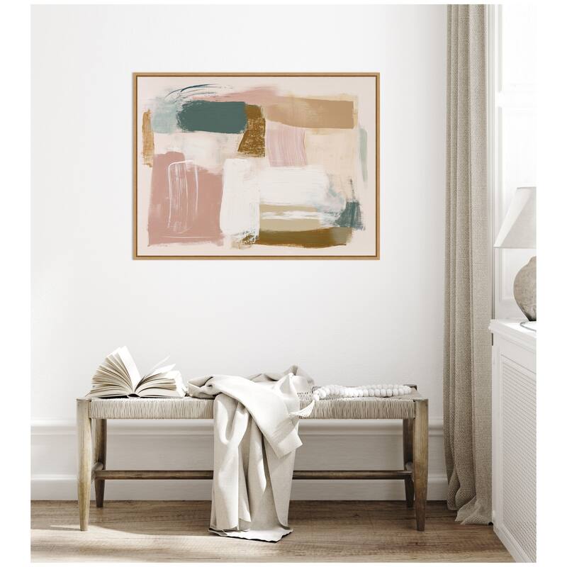Kate and Laurel Harmony II by Amy Lighthall Framed Canvas Wall Art Print