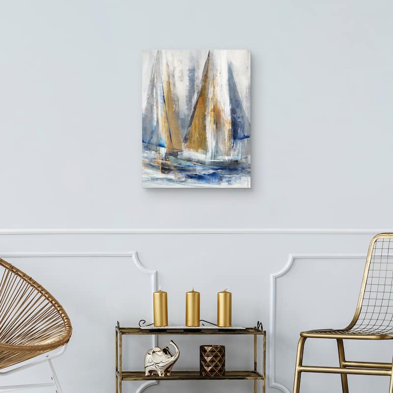 Cruising by K. Nari Canvas Art Print