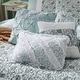 preview thumbnail 18 of 87, Madison Park Vanessa 6 Piece Cotton Percale Quilt Set with Throw Pillows