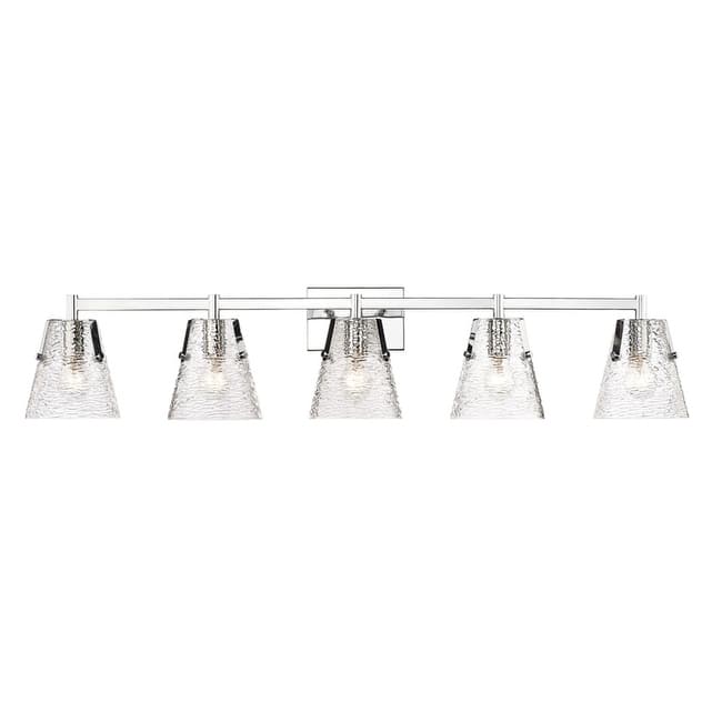 Z-Lite 1101-5V Analia 5 Light 10" Wide Vanity Light - Chrome