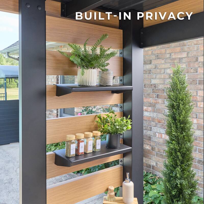 Backyard Discovery Fusion Flame 2 Outdoor Kitchen, Grill, Pizza Oven