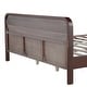preview thumbnail 24 of 103, Rustic Pine Wood Bed Frame Low-Profile Platform Bed with Panel Headboard Solid Wood Slat Support and Extra Wide Thickened Legs