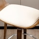preview thumbnail 160 of 167, Glitzhome Set of 2 or 4 Modern Counter & Bar Height Wooden Swivel Bar Stools