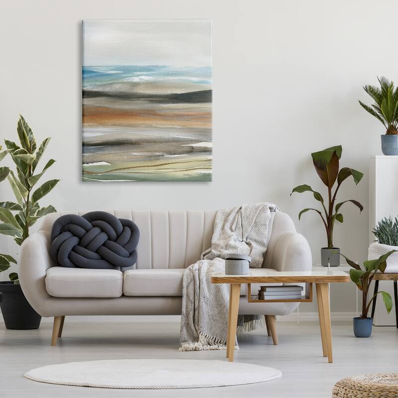Stupell Abstract Landscape Painting Canvas Wall Art by Carol Robinson