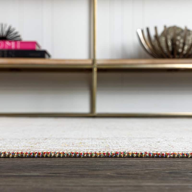 JONATHAN Y Petras Modern Tribal Medallion Area Rug