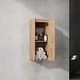 preview thumbnail 1 of 14, Wall Mounted Bathroom Storage Cabinet, Float Cupboard, Wood Side Cabinet, Bookcase, Medicine Cabinet, Vanity Cabinet Imitative Oak